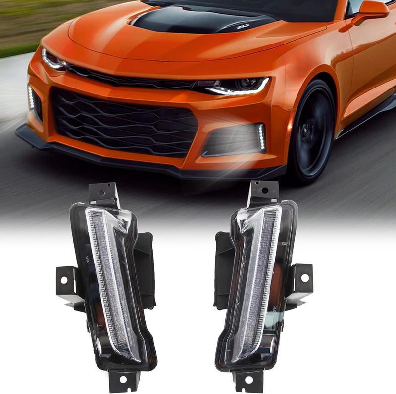 Gear Up Fog Light for Chevy Camaro LT 2016 for Camaro LS RS LT ZL1 2017 2018 for Camaro ZL1 2019-2022 Daytime Running Lights - Image 1